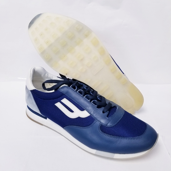 Bally Men's Blue Sneakers - Picture 4 of 9